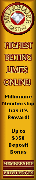 Up to $350 Free to Play Casino Games at Millionaire Casino where Millionaire Membership has it's Reward!!